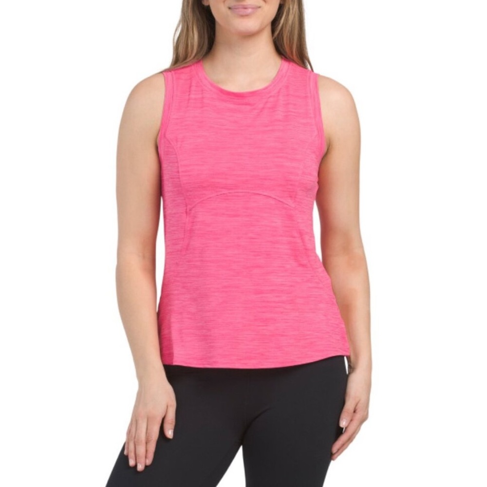 NWT SPYDER Women’s sport-tek tank top - size Medium - Coral pink
